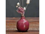 Vase Soliflore céramique rose 10x9cm