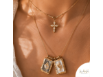 COLLIER DOUBLE SCAPULAIRE ESPÉRANCE