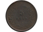 PORTUGAL 5 REIS 1904 TTB-