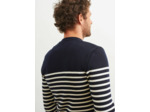 Pull marin rayé Rochefort