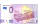 ALLEMAGNE 2020-37 WIR SIND DAS VOLK BILLET SOUVENIR 0 EURO TOURISTIQUE  NEUF