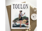 Toulon - affiche, carte