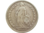 SUISSE 2 FRANCS 1879 B TB+ N1