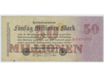 ALLEMAGNE 50 MILLION MARK SERIE S 25-07-1923 TTB
