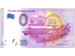 ALLEMAGNE 2020-3 TECHNIK MUSEUM SPEYER BILLET SOUVENIR 0 EURO TOURISTIQUE NEUF
