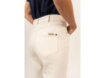 Pantalon droit Patricia été Taille élastiquée en coton stretch