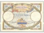 FRANCE 50 FRANCS L.O. MERSON SERIE J.2799 27-8-1928 TTB