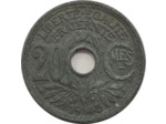FRANCE 20 CENTIMES LINDAUER 1945 TTB