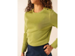 Pull marin uni Brégançon 100% laine Mérinos SAINT JAMES