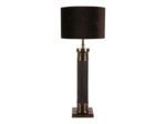 Lampe Eléanore noir argenté 84x31x31cm
