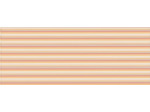 Foulard rayé multicolore