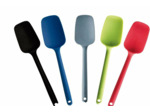 CUILLERE SPATULE TOUT SILICONE rouge