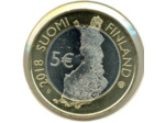 FINLANDE 2018 5 EURO PAYSAGE Numero 2 SUP