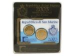 SAINT MARIN 2003 MINIKIT (2 monnaies) BU