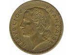 FRANCE 5 FRANCS LAVRILLIER Bronze-Alu 1940 TTB