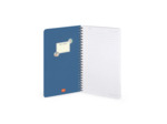 Legami - Cahier Ligné A5 à Couverture Rigide Illustrée - Travel Stickers - Avec Spirale