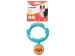 Jouet à poignée pour chien, TPR + corde - 16cm
