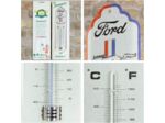 Thermomètre en métal - Ford Mustang - Design logo - Nostalgic Art