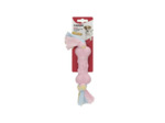 Jouet chien, Os en TPR avec ruban - 25cm