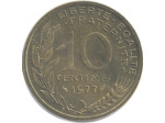 FRANCE 10 CENTIMES LAGRIFFOUL 1977 FDC