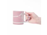 Tasse ou mug Gymnastique rose "Latika la gymnaste" - Personnalisable