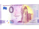 PAYS-BAS 2020-8 MONARCHS KONINGIN BEATRIX BILLET SOUVENIR 0 EURO TOURISTIQUE