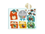 8 invitations et stickers