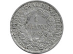 FRANCE 1 FRANC CERES 1887 A TTB+ N1