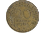 FRANCE 20 CENTIMES LAGRIFFOUL 1963 TB+