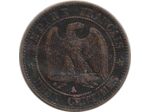 FRANCE 2 CENTIMES NAPOLEON III 1855 A (Paris) ANCRE TTB