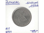 PORTUGAL 10 ESCUDOS 1973 A SUP-