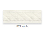 Galon plat 14mm 42045 sable 321