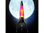 Lampe à lave fusée Telstar Rocket noire