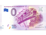 ALLEMAGNE 2018-2 WUPPERTALER SCHWEBEBAHN BILLET SOUVENIR 0 EURO TOURISTIQUE