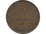 FRANCE 2 CENTIMES CERES 1892 A SUP