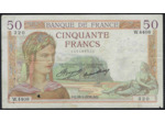 FRANCE 50 FRANCS CERES 28-5-1936 W.4408 TB