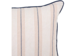 Atmosphera - Coussin Groove 58x38cm rayé Bleu Navy