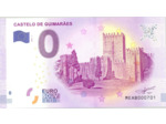 PORTUGAL 2017-1 CASTELO DE GUIMARAES 0 EURO BILLET SOUVENIR TOURISTIQUE  NEUF