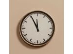 Horloge bordeaux Hornu 34cm