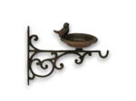 Mangeoire oiseau potence murale 22x13x28cm