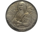 MEDAILLE - LA GIOCANDA (LA JOCONDE) - OPERA MAXIMA IN SAECULIS Ag 950‰