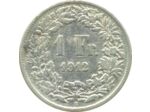 SUISSE 1 FRANC 1912 B TTB