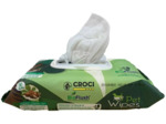 Lingettes humides biodégradables pour chien et chat
