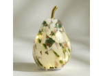 Lampe à Poser Led Poire Verte verre 11x11x17cm