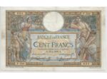 FRANCE 100 FRANCS L.O.M avec LOM SERIE P.194 24-4-1908 TTB-