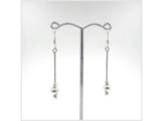 Boucles d'oreilles en argent massif
