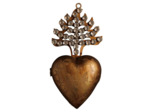Boîte Ex-voto bijou or 9x18x4cm