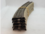 MARKLIN 5100 - HO ELEMENT DE VOIE 1/1 LOT DE 5 RAILS COURBE 18CM