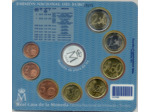 ESPAGNE 2006 SERIE 8 MONNAIES ET UNE MEDAILLE B.U