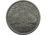 FRANCE 1 FRANC BAZOR 1943 (légère) SPL (G471) n1
